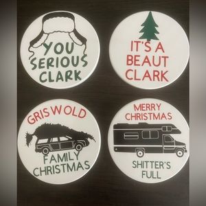Christmas vacation coasters